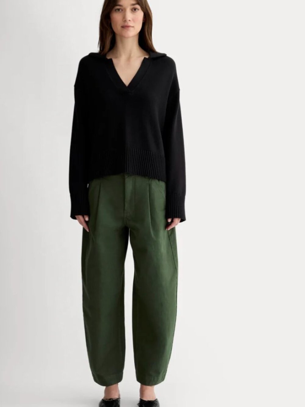 Everlane The Everywhere Pant in Dark Forest sz16